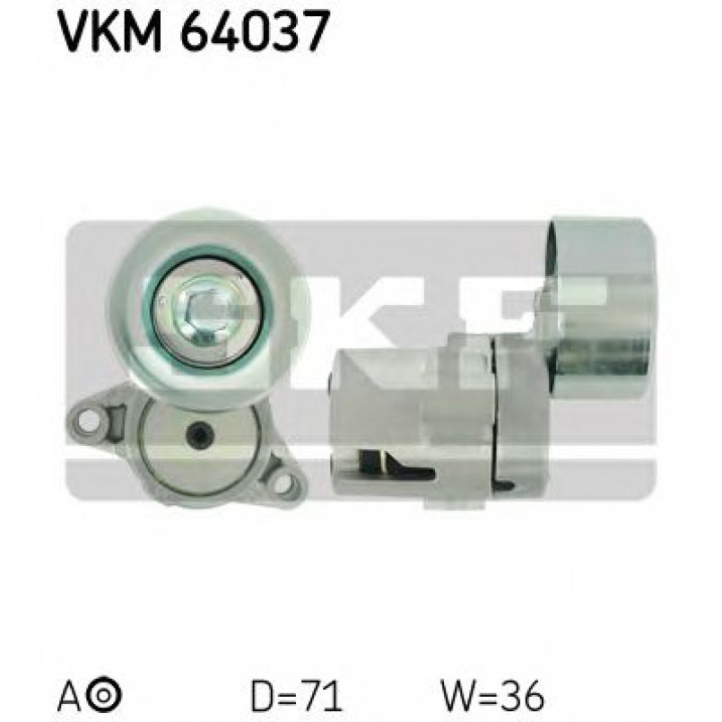 VKM 64037 SKF Натяжний ролик